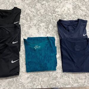 Nike “The Nike Tee” Shirts Dry Fit - 6 Shirts